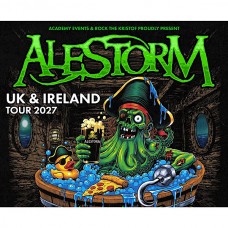 ALESTORM, O2 ACADEMY GLASGOW, SUNDAY 24TH JANUARY 2027 ALESTORM, O2 ACADEMY GLASGOW, SUNDAY 24TH JANUARY 2027